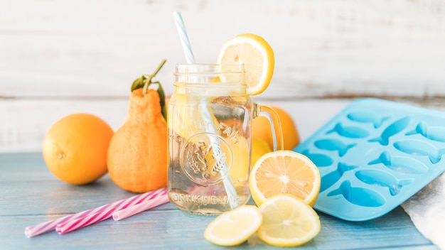 Water, a healthy cool drink without calories